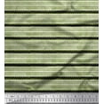 thumbnail image 1 of Soimoi Cotton Voile Fabric Stripe Block Printed Craft Fabric by The Yard 42 Inch Wide, 1 of 1