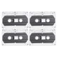 thumbnail image 1 of 4 cintas de casete de audio en blanco, cintas de casete grabables de 30 minutos, cintas de casete en blanco, 1 of 6