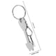 thumbnail image 2 of unbranded Llavero De Compras De Metal Plateado Con Durable Para Hogar, 2 of 8