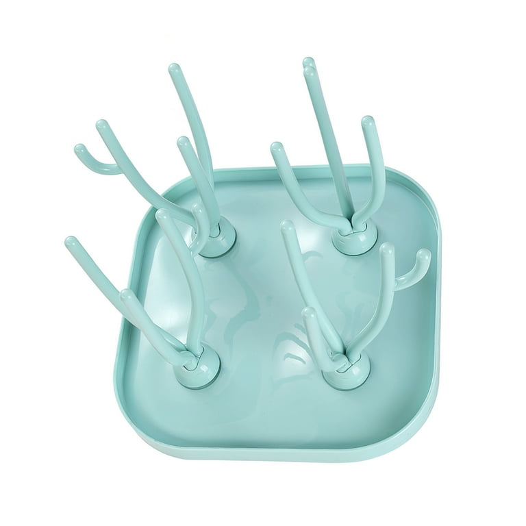 Toma Bottle Drying Rack PP Bottle Dryer Multifunctional Baby Bottle Drainer Detachable Milk Bottle Hanger Drying Stand for Baby Bottles Pacifiers Cups Walmart