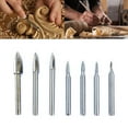 thumbnail image 7 of Yokua Wood Carving Drill Steel Engraving Drill Bit Set Solid Carbide Grinding Burr, 7 of 7