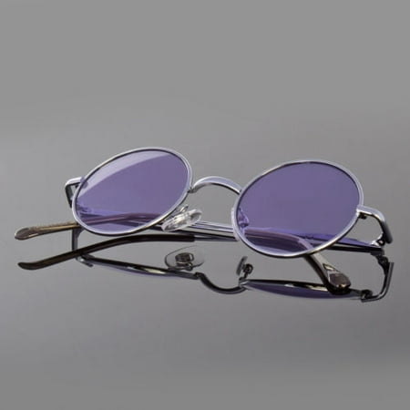 John Lennon Style Vintage Retro Classic Circle Round Sunglasses For Small Faces