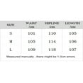 thumbnail image 5 of Pantalon Cargo Élastique Taille Basse pour Femmes, Pantalon Harem d'Entraînement avec Poches Noir G, 5 of 5