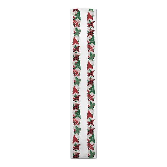 Creative Products Gnome Pattern 16 x 72 Cotton Twill Table Runner