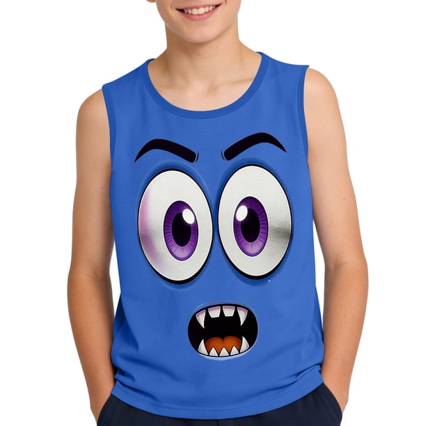 Niños Pequeños Camisola sin Mangas Gradiente Suave Impresión Moda Lindo Fondo para Niños 3-15 Años