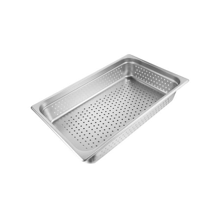 

Steam Pan Stainless Steel 1/1 25 Gauge PF 4 Stainless Steel Silver 6 packs