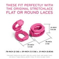 thumbnail image 3 of Shoelace Knot Clips by The Original Stretchlace | Keep Shoe Laces Tied & Secure | Shoelace Bow Clip Accessory | PINK, 3 of 7