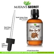 Mayans Secret Anise Star Essential Oil 4 oz for Diffuser, Home & DIY Use