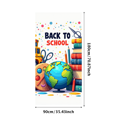 thumbnail image 3 of Back to School Banner Classroom Decor Education Supplies Vibrant Backdrop for School Events Photography Props Welcome Sign Party Supplies Learning Environment, 3 of 4