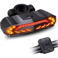 thumbnail image 1 of CHOK 5-in-1 Smart Bike Tail Light with Turn Signals and Brake Light  Bike Horn Bike Alarm USB Rechargeable Bike Rear Light with Remotes, 1 of 7
