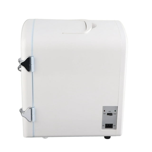 Mini Fridge Multifunctional Mini Fridge, Mini Beauty Cooler with Eco Friendly Technology, AC DC Adapter for Rooms Cosmetics Offices Car Dormitories
