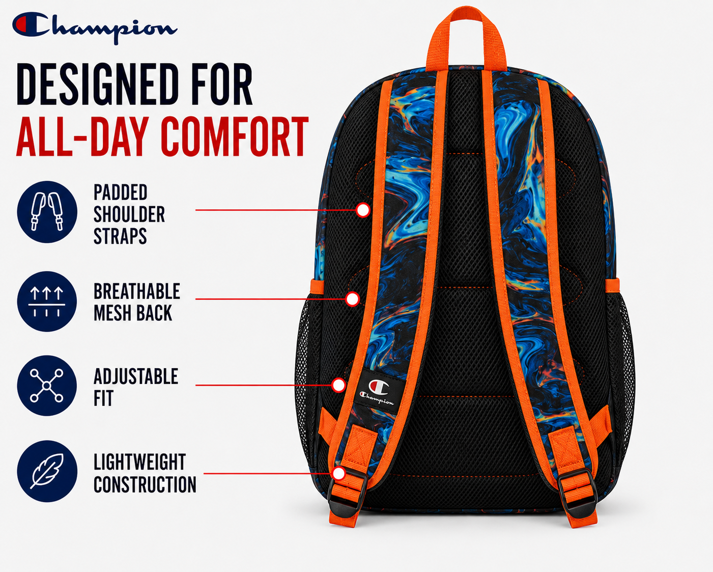 Set de mochila escolar para niños y niñas con lonchera desmontable - paquete de 2 piezas para niños (17 pulgadas) 7