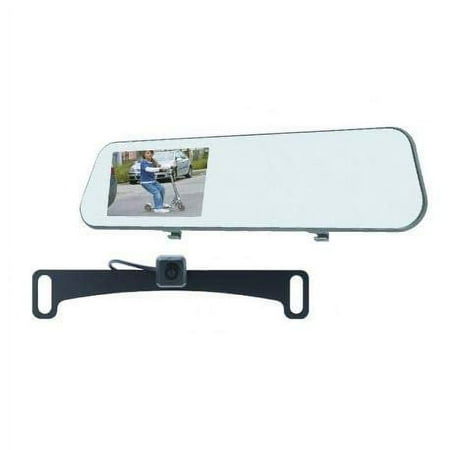 EchoMaster - Front and Rear Camera Dash Cam - Black