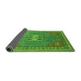 thumbnail image 2 of Ahgly Company Indoor Round Oriental Green Industrial Area Rugs, 6' Round, 2 of 4