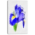 thumbnail image 2 of Bloomy Rose Aquarelle Bleue - Impression sur Toile Florale, 2 of 3