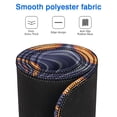 thumbnail image 7 of Grey Bottom Orange Lines&nbsp;mouse Padswaterproofnon Slip&nbsp;Line Series for Office Home Work Gaminggaming Mouse PadRubber Base Mousepad with Stitched Edges 31.5x11.8inches, 7 of 7