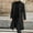 Black004, variant on QHRMKOG Trench Coat Men Tailored Fit Office Single Breasted Pea Coats Casual Notched Lapel Long Trench Coats Autumn Warm Overcoat with Pockets Gray M
