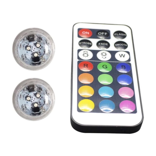 Daily Mix Store LED Car Interior Remote Decorative Ambient Light Adhesive Light Colorful M1M5 Decorative Unive Underwater Light