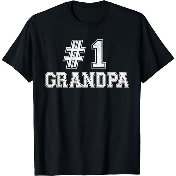 Best Grandpa Shirts For Men, Number One Grandpa T-Shirt
