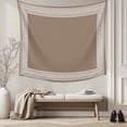 thumbnail image 5 of Brown Geometric Small Tapestry for Bedroom Wall Hanging Tapestry, Vintage Greece Key Ceiling Backdrop Tapestries Poster Blanket Wall Decor for Teens Room Living Room Dorm 23" x 28", 5 of 8