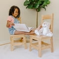 thumbnail image 5 of Melissa & Doug Wooden Chairs, Set of 2 - Blonde Furniture for Playroom, 5 of 9