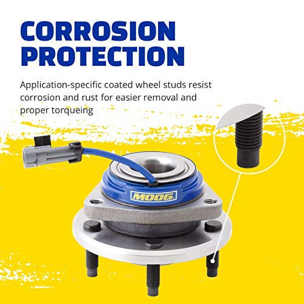 MOOG 515046 Hub Assembly : MOOG 515046 Wheel Bearing and Hub Assembly for Ford F