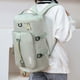 thumbnail image 4 of Bolsa de gimnasio para mujer | Bolsa de lona pequeña con compartimento para zapatos y bolsillo impermeable | Mochila de viaje de 35 l para yoga, natación, acampada y escapadas de fin de semana, 4 of 9
