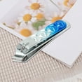 thumbnail image 6 of Unique Bargains 1 Pc Portable Gradient Slanted Nail Clippers Toenail Clippers Blue, 6 of 7