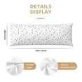 thumbnail image 3 of Fotbe Airplane Funda para Almohada Corporal con Diseño, Funda de Microfibra Ultrasuave de 20x54 Pulgadas, Ropa de Cama Elegante, 3 of 7