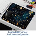 thumbnail image 6 of Constellation Mousepad 8.3x9.8 Inch Square Non-Slip Rubber Bottom Printed Desk Mat - Suitable for Office and Gaming, 6 of 6