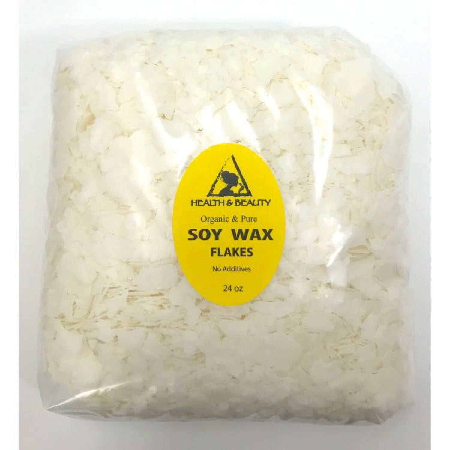 Golden soy akosoy wax flakes organic vegan pastilles for candle making  natural 100% pure 12 oz