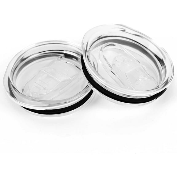 2 Pack Replacement Lid for Skinny Tumblers 15 Oz 20 Oz, BPA-Free Tumbler Lids