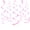 Hot Pink, variant on Iridescent White Party Hanging Swirl Decorations Shimmer Transparent White Plastic Streamer for Ceiling, Pack of 28