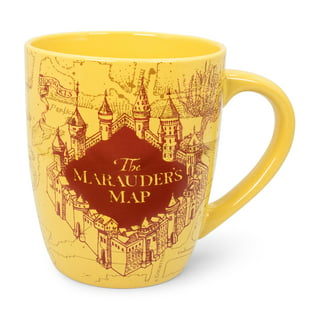 Morphing Mugs Harry Potter - Marauder's Map - I Solemnly Swear – 16 oz  Large Ceramic Heat Sensitive Clue Mug – Full image revealed when HOT liquid  is