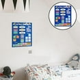 thumbnail image 6 of Circle Learning Pocket Chart Preschool Education Developmental Pocket for Kids Children, 6 of 6