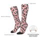 thumbnail image 4 of Fotbe Cow Animal Skin Calcetas Divertidas Estampadas para Hombre y Mujer, Calcetas de Algodón hasta la Rodilla para Caminar, Correr, Enfermería y Embarazo, 4 of 6
