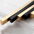 thumbnail image 5 of Manijas para muebles de oro negro Manijas para gabinetes de cocina de aleación de aluminio Manijas para armarios Tiradores para gabinetes y cajones Tiradores para armarios, 5 of 5