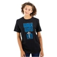 thumbnail image 3 of Walk With Him Jesus Christ Faith Men's Graphic T Shirt Tees Brisco Brands X, 3 of 6