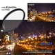 thumbnail image 5 of Kit de filtros estelares JJC, filtro estelar variable de 72 mm para Nikon Sony Fujifilm, 5 of 9
