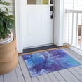 thumbnail image 6 of Addison Rugs Chantille Indoor/Outdoor Transitional Modern Blue Washable Rectangle Rug, 1'8" x 2'6", 6 of 6