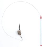 GoCat Cat Lures Catcher Cat Toy + 2 Refill Mouse