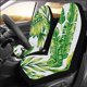 thumbnail image 2 of Juego de 2 fundas ABPHQTO para asientos de coche Hojas de palma tropicales Protector universal, 2 of 3