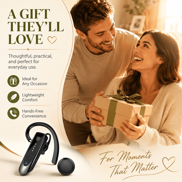 Btootos Bluetooth Earpiece with Noise Cancelling photo 6