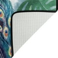 thumbnail image 4 of Coolnut Lightweight Carpet Mats, 5'3" x 4' Area Soft Rugs, Floor Mat Rug Home Decoration for Kids Room Living Room, 63"x 48" Watercolor Peacock Painting, 4 of 6