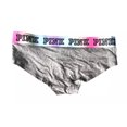 thumbnail image 2 of Victoria's Secret Pink Boyshort Shortie Underwear/Panty Gray Ombre Multicolor Logo Band Medium NWT, 2 of 2