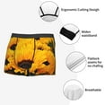 thumbnail image 6 of Kll Flower Bush Sunflower Men'S Cotton Boxer Briefs Underwear-Medium, 6 of 9