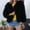 Black-D, variant on Azrian Winter Coats for Women,Warm Fluffy Faux Fur Jackets,Plus Size Womens Ladies Solid Warm Faux Coat Jacket Winter Turn Down Collar Outerwear Fuzzy Jacket Coat Jackets for Women
