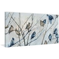 thumbnail image 2 of Marmont Hill Circle of Birds Canvas Wall Art, 12" x 24", 2 of 7