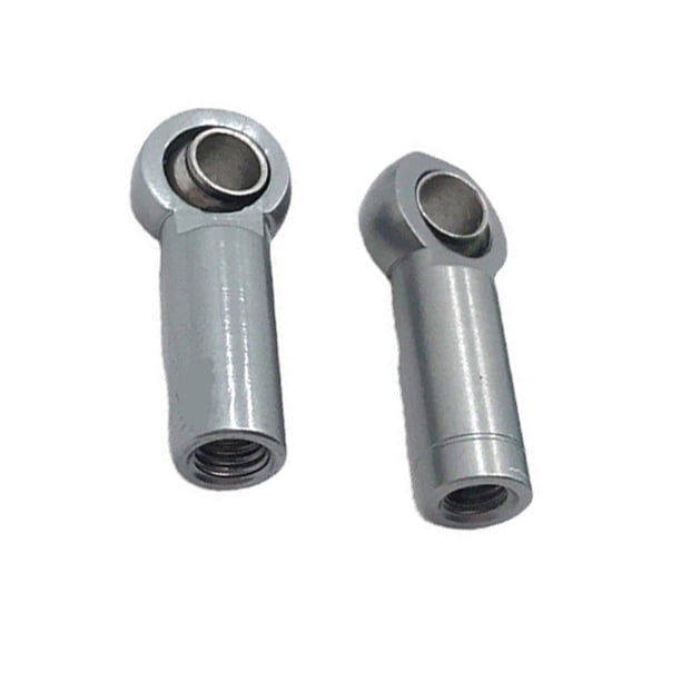 Vogacara 2 piezas de soporte de cabeza de bola, conexión de actualización de junta, extremos de barra de acoplamiento Kits de construcción modelo color titanio Vogacara FN010553-06