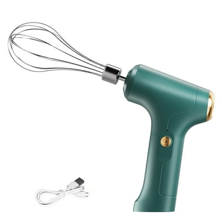 

Hloma 1 Set Electric Egg Beater Easy to Use Plastic USB Charging Egg Beater for Kitchen
